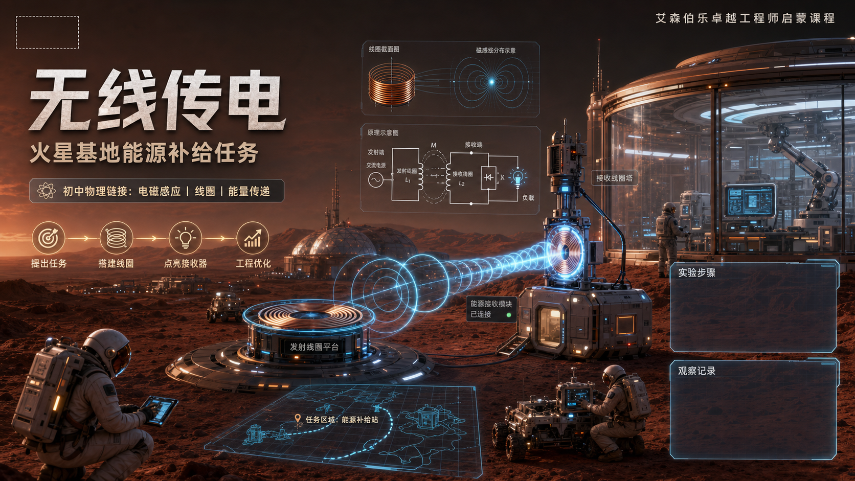 无线传电工程任务